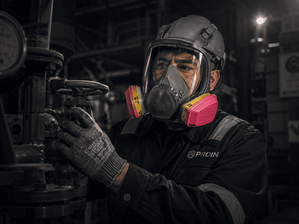 Respiradores cara completa 3M PROIN