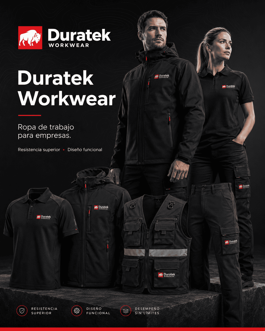 Duratek Workwear ropa de trabajo industrial para empresas PROIN